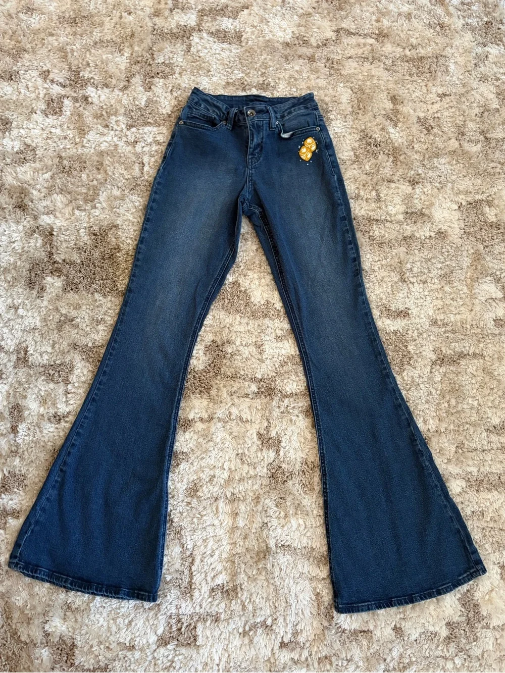 Star Wars Her Universe Dark Blue Flared Women’s Jeans Size 1